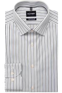 OLYMP Luxor Comfort Fit Big & Tall Hemd bleu, Gestreift