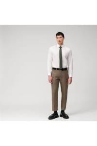 OLYMP No. Six Super Slim Hemd weiss, Einfarbig