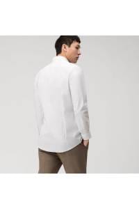 OLYMP No. Six Super Slim Hemd weiss, Einfarbig