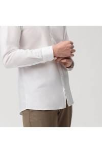 OLYMP No. Six Super Slim Hemd weiss, Einfarbig