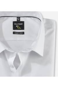 OLYMP No. Six Super Slim Hemd weiss, Einfarbig