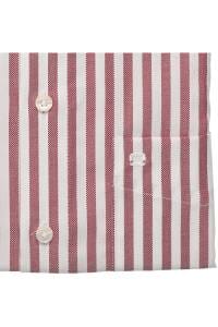 OLYMP Luxor Modern Fit Hemd granat, Gestreift