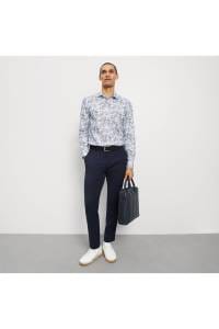 OLYMP Level Five Body Fit Hemd bleu, Bedruckt