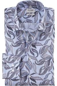 OLYMP Level Five Body Fit Hemd bleu, Bedruckt