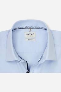 OLYMP Level Five Body Fit Hemd bleu, Faux-uni