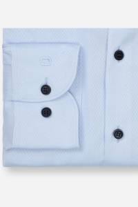OLYMP Level Five Body Fit Hemd bleu, Faux-uni