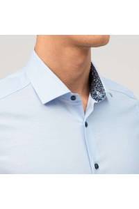 OLYMP Level Five Body Fit Hemd bleu, Faux-uni