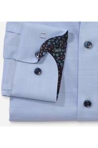 OLYMP Level Five Body Fit Hemd bleu, Faux-uni