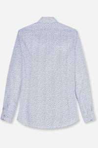 OLYMP Level Five Body Fit Hemd bleu, Bedruckt