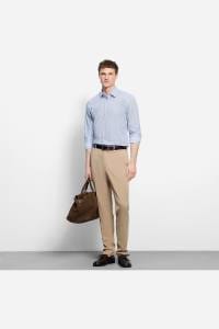OLYMP Level Five Body Fit Hemd bleu, Bedruckt