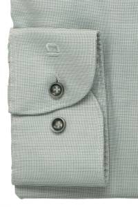 OLYMP Level Five Body Fit Hemd grün, Faux-uni