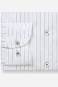 OLYMP Level Five Body Fit Hemd weiss, Gestreift