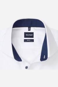 OLYMP Level Five Body Fit Hemd weiss, Einfarbig