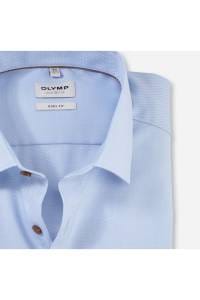 OLYMP Level Five Body Fit Hemd hellblau, Faux-uni