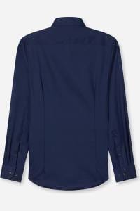 OLYMP Level Five Body Fit Hemd blau, Einfarbig