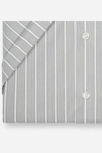 OLYMP Level Five Body Fit Hemd oliv, Gestreift