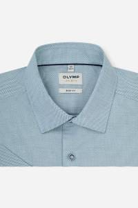 OLYMP Level Five Body Fit Hemd bleu, Faux-uni