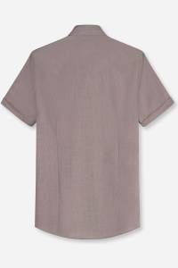 OLYMP Level Five Body Fit Hemd nougat, Faux-uni