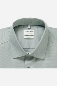 OLYMP Level Five Body Fit Hemd hellgrün, Faux-uni