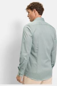 OLYMP Level Five Body Fit Hemd hellgrün, Faux-uni