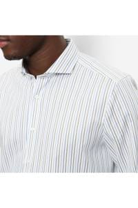 OLYMP Level Five Body Fit Hemd weiss, Gestreift