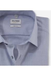 OLYMP Level Five Body Fit Hemd Nürnberger Blau, Faux-uni