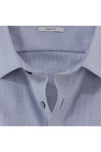OLYMP Level Five Body Fit Hemd Nürnberger Blau, Faux-uni
