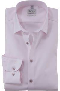 OLYMP Level Five Body Fit Hemd rose, Faux-uni