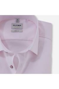 OLYMP Level Five Body Fit Hemd rose, Faux-uni