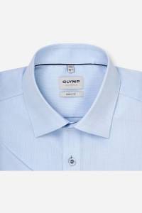 OLYMP Level Five Body Fit Hemd bleu, Faux-uni