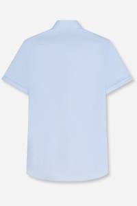 OLYMP Level Five Body Fit Hemd bleu, Faux-uni