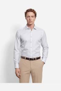 OLYMP Level Five Body Fit Hemd weiss, Faux-uni