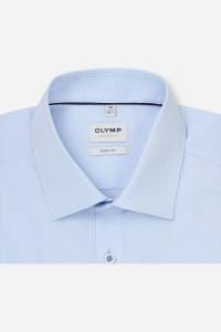 OLYMP Level Five Body Fit Hemd bleu, Faux-uni