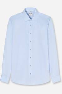 OLYMP Level Five Body Fit Hemd bleu, Faux-uni