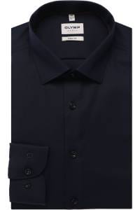 OLYMP Level Five Body Fit Hemd marine, Faux-uni