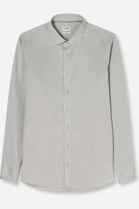 OLYMP Level Five Body Fit Hemd oliv, Faux-uni