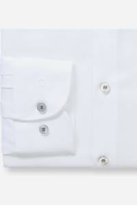 OLYMP Level Five Body Fit Hemd weiss, Faux-uni