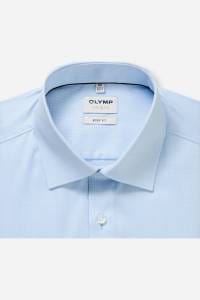 OLYMP Level Five Body Fit Hemd bleu, Faux-uni