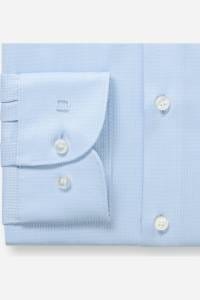 OLYMP Level Five Body Fit Hemd bleu, Faux-uni