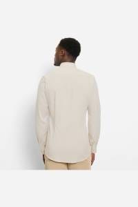OLYMP Level Five Body Fit Hemd beige, Einfarbig