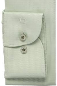 OLYMP Level Five Body Fit Hemd hellgrün, Faux-uni