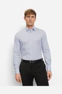 OLYMP Level Five Body Fit Hemd silbergrau, Faux-uni