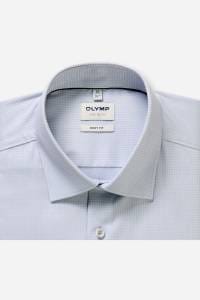 OLYMP Level Five Body Fit Hemd silbergrau, Faux-uni