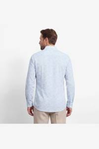 OLYMP Level Five Body Fit Hemd bleu, Bedruckt