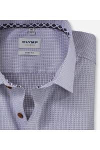 OLYMP Level Five Body Fit Hemd braun, Faux-uni