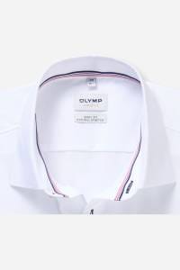 OLYMP Level Five Body Fit Hemd weiss, Einfarbig