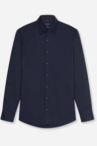 OLYMP Level Five Body Fit Hemd marine, Faux-uni