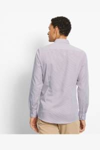 OLYMP Level Five Body Fit Hemd rot, Gestreift