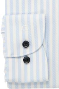 OLYMP Level Five Body Fit Hemd bleu, Gestreift