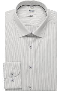 OLYMP Level Five Body Fit Hemd marine, Gestreift